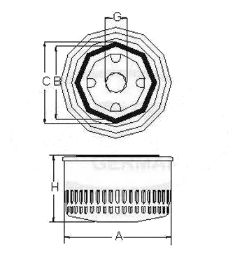 Масляный фильтр SM 167 SCT SM 167 SCT Germany